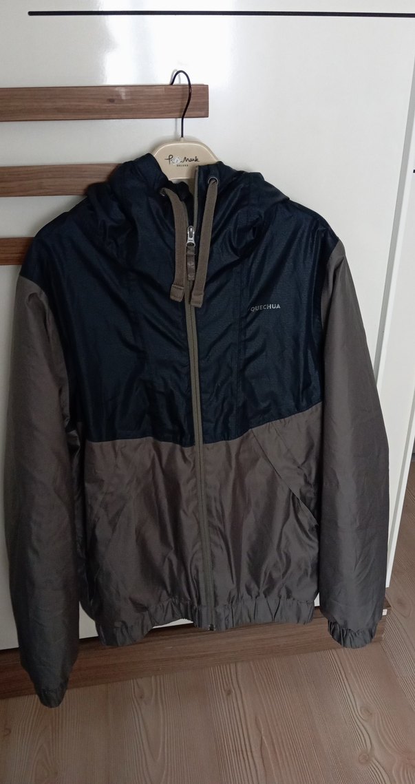 Decathlon Quechua Erkek yeşil-lacivert mont - Görsel 2