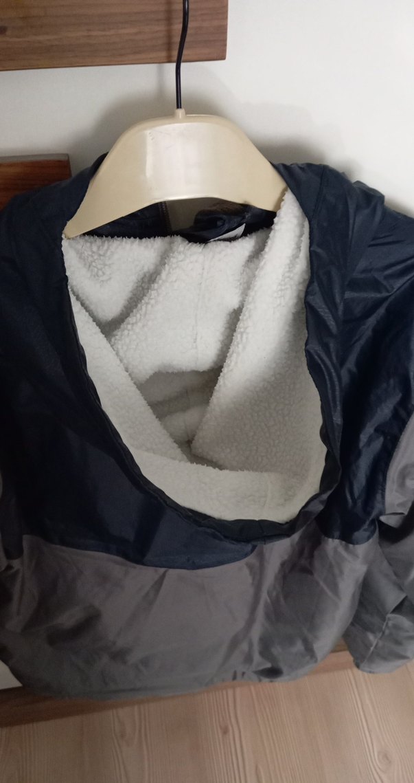 Decathlon Quechua Erkek yeşil-lacivert mont - Görsel 5