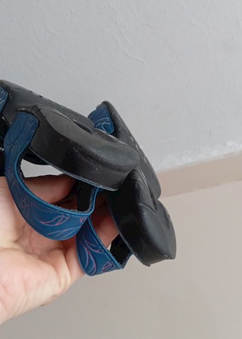 Ceyo marka Basketbol Desenli Mavi Çocuk Sandalet 25 numara - Görsel 7