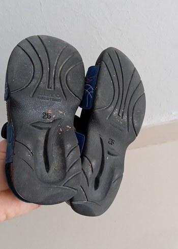 Ceyo marka Basketbol Desenli Mavi Çocuk Sandalet 25 numara - Görsel 6