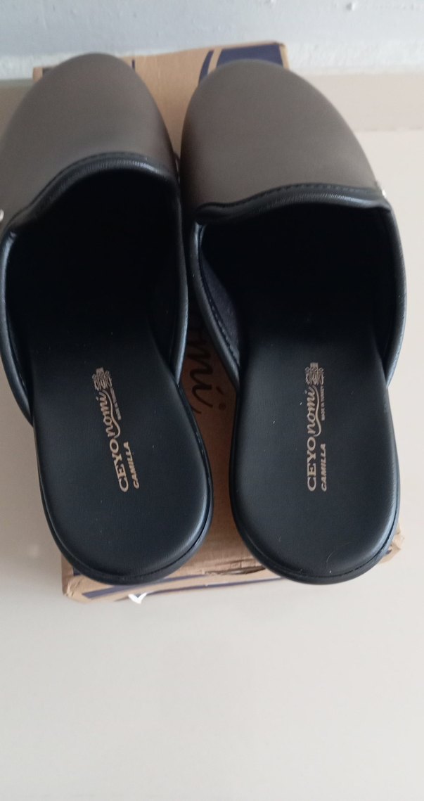 Ceyok Platin Rengi Kadın Dolgu Topuk Terlik - Görsel 5