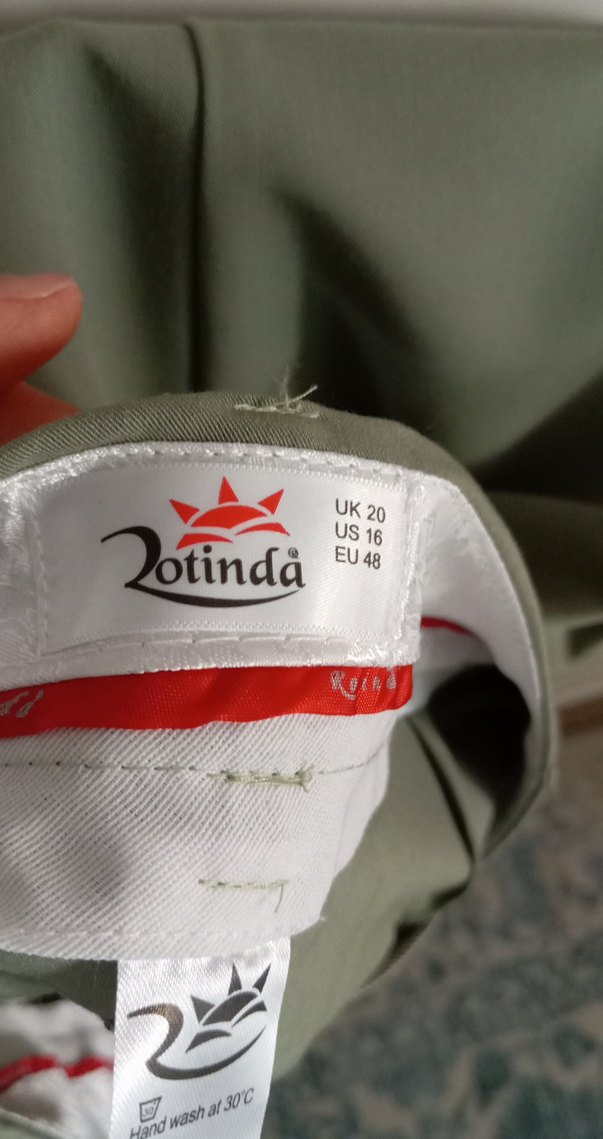 Kadın Yeşil Renk  Kumaş Pantolon Uzun Boy Fermuarlı 48 beden - Görsel 5