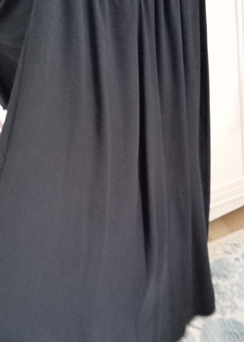 Siyah Kadın Uzun Bol Kesim Takım - Görsel 8