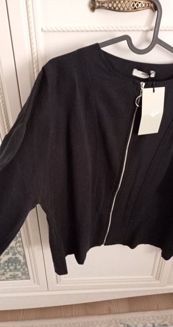 Siyah Kadın Uzun Bol Kesim Takım - Görsel 4