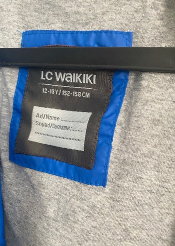 Erkek Çocuk Mavi Fermuarlı Yağmurluk - Görsel 2