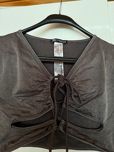 xs Beden Zara dekolteli şık body