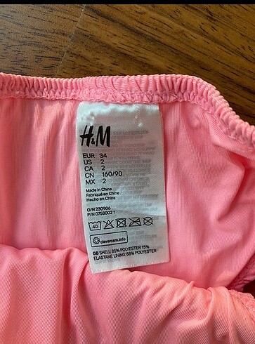 xs Beden H & M marka