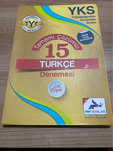 Prf türkçe deneme