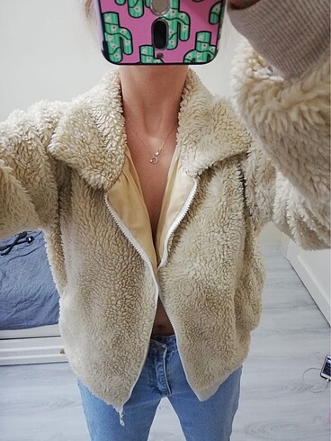 Peluş mont