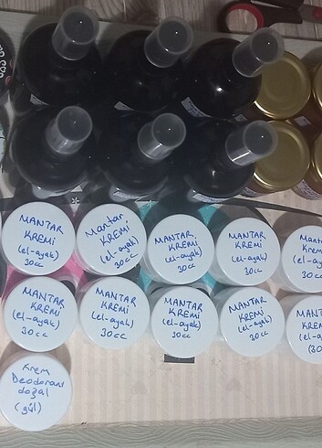 Doğal krem deodorant, gül,40cc cam - Görsel 3