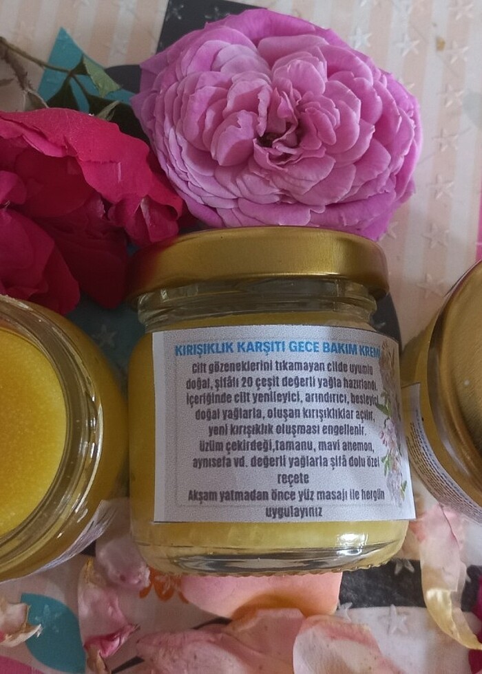 YENİ ???? KIRIŞIKLIK KARŞITI GECE BAKIM KREMİ - Görsel 2