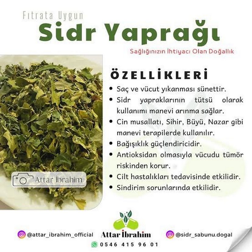 SİDİR/SİDR SABUNU, EL YAPIMI - Görsel 3