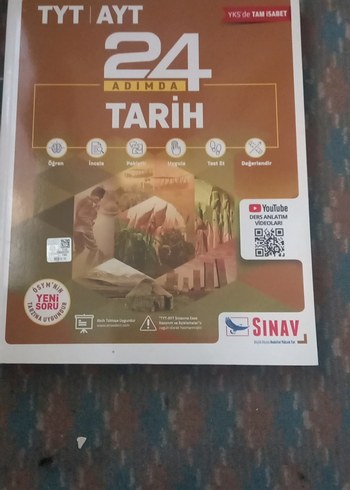 TYT AYT 24 Adımda Tarih Sınav Kitabı