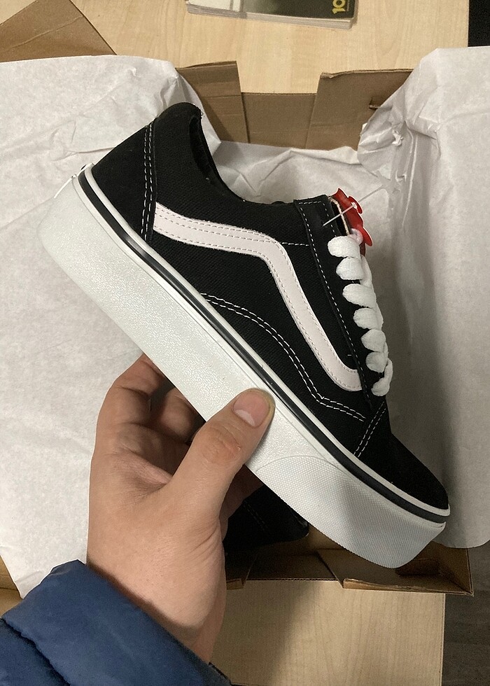 Vans Old Skool Platform (4 Cm Taban Yüksekliği) - Görsel 4