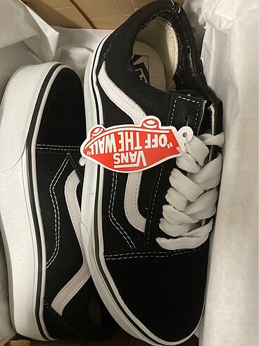 37 Beden Vans Old Skool Classic Platform (4 cm taban boyu)