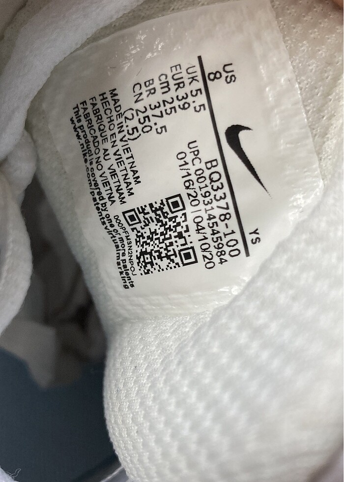 Faturalı Barkodlu Nike M2k Tekno White Silver - Görsel 3