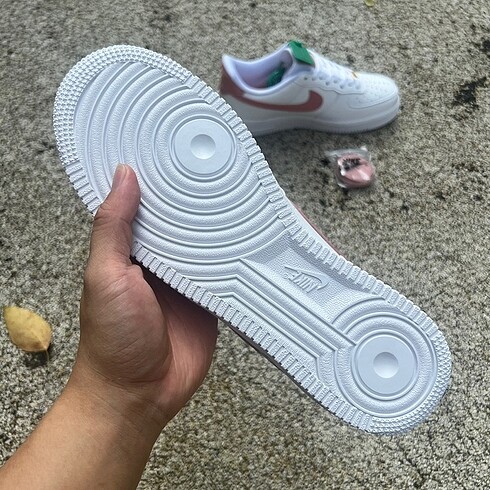 38 Beden beyaz Renk Nike Air Force 1 Low Essential White Pink