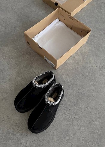 Ugg Siyah Toka Detaylı Dolgu Topuk Terlik - Görsel 5