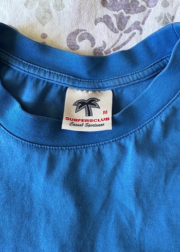 m Beden mavi Renk Surfers Club Tişört