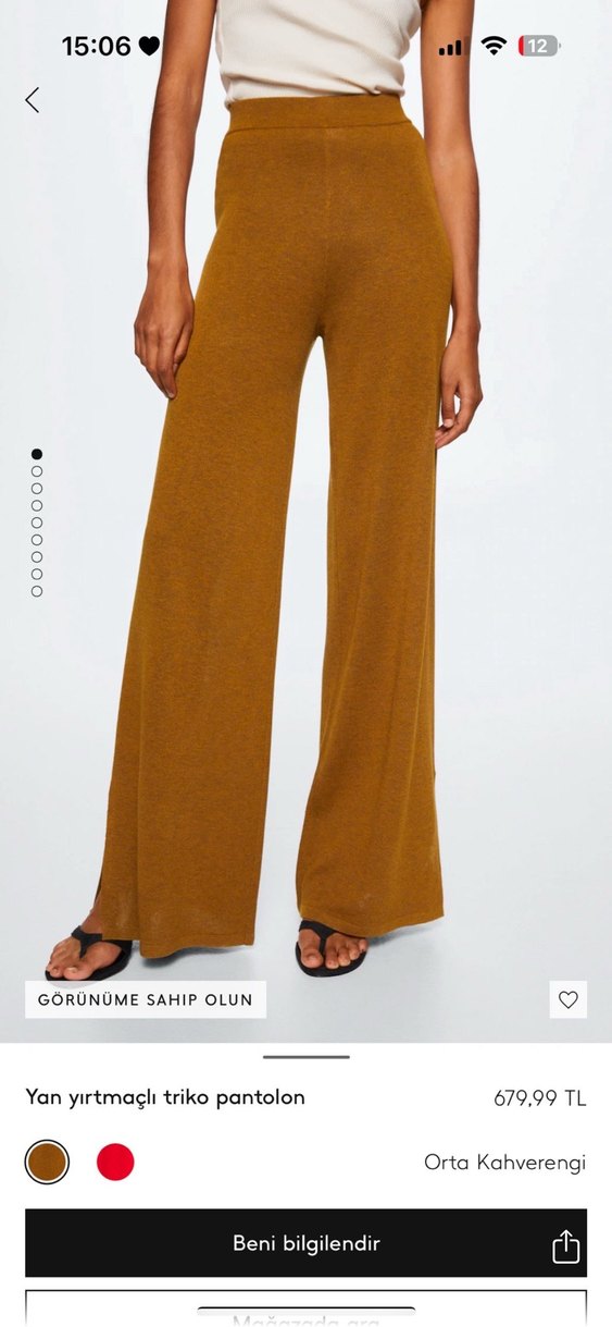 Mango triko pantolon - Görsel 3