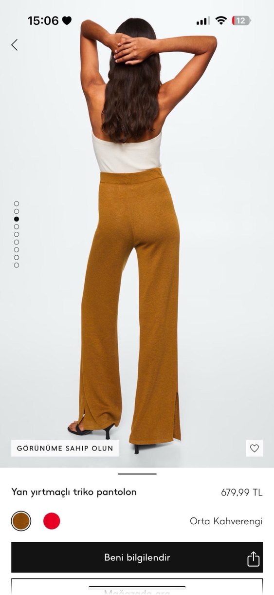 Mango triko pantolon - Görsel 2