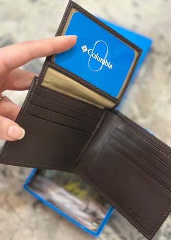 Columbia Erkek Kahverengi Deri Cüzdan - Görsel 5