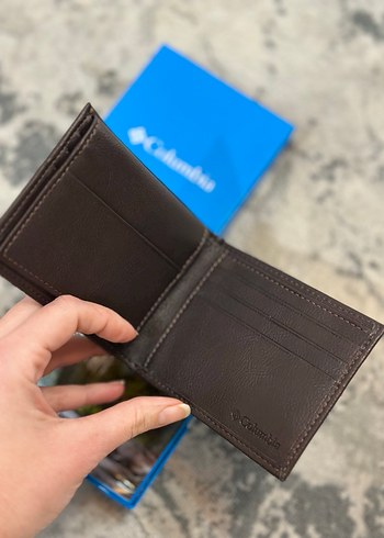 Columbia Erkek Kahverengi Deri Cüzdan - Görsel 4