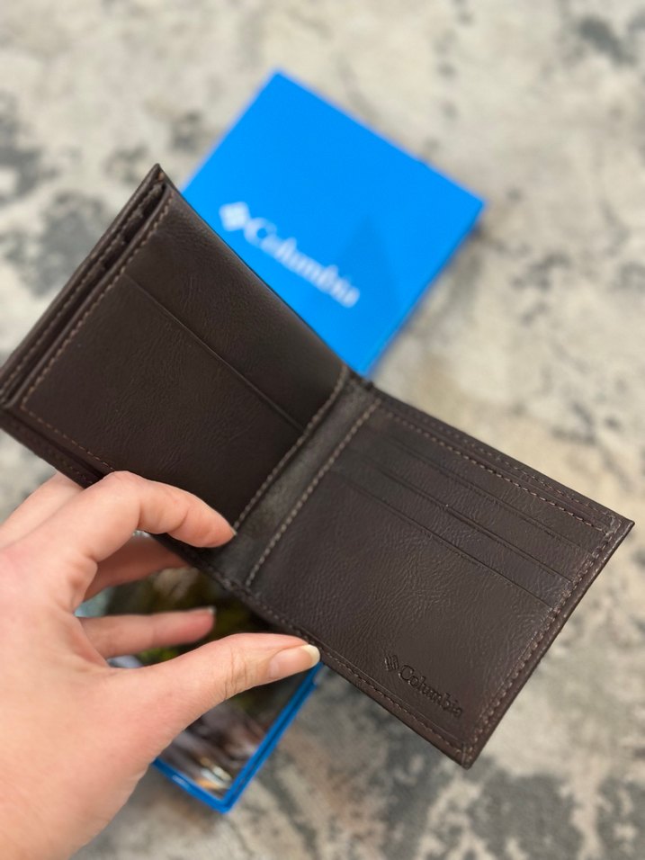 Columbia Erkek Kahverengi Deri Cüzdan - Görsel 4