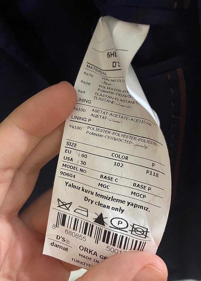 Lacivert koyu renk sıfır - Görsel 3