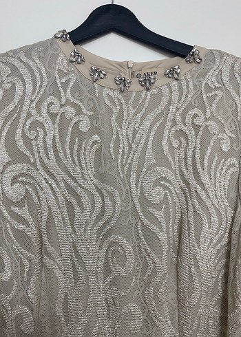 Aker sıfır hiç kullanılmadı özel gün elbisesi - Görsel 4