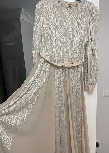 Aker sıfır hiç kullanılmadı özel gün elbisesi - Görsel 5