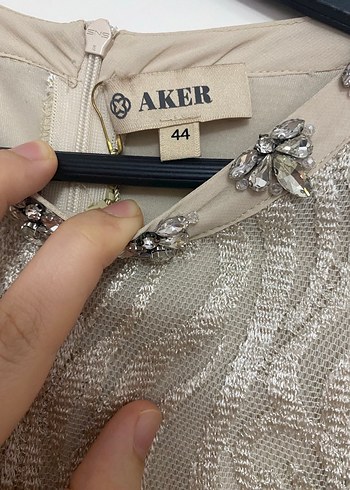 Aker sıfır hiç kullanılmadı özel gün elbisesi - Görsel 3