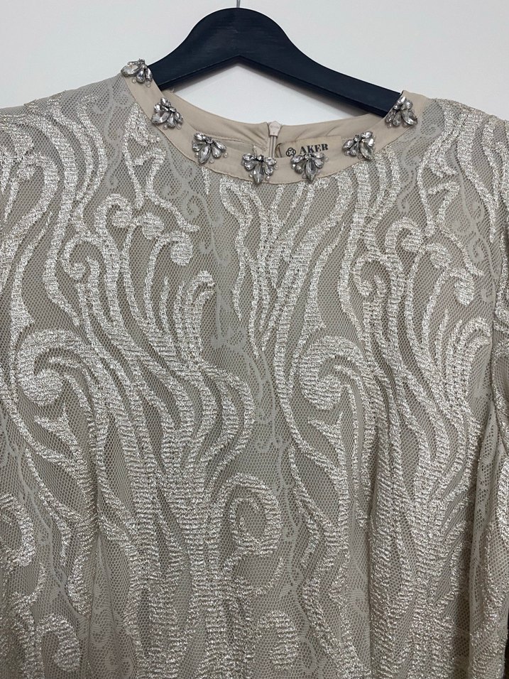 Aker sıfır hiç kullanılmadı özel gün elbisesi - Görsel 4