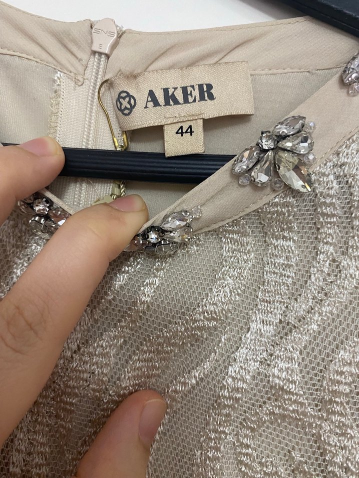 Aker sıfır hiç kullanılmadı özel gün elbisesi - Görsel 3