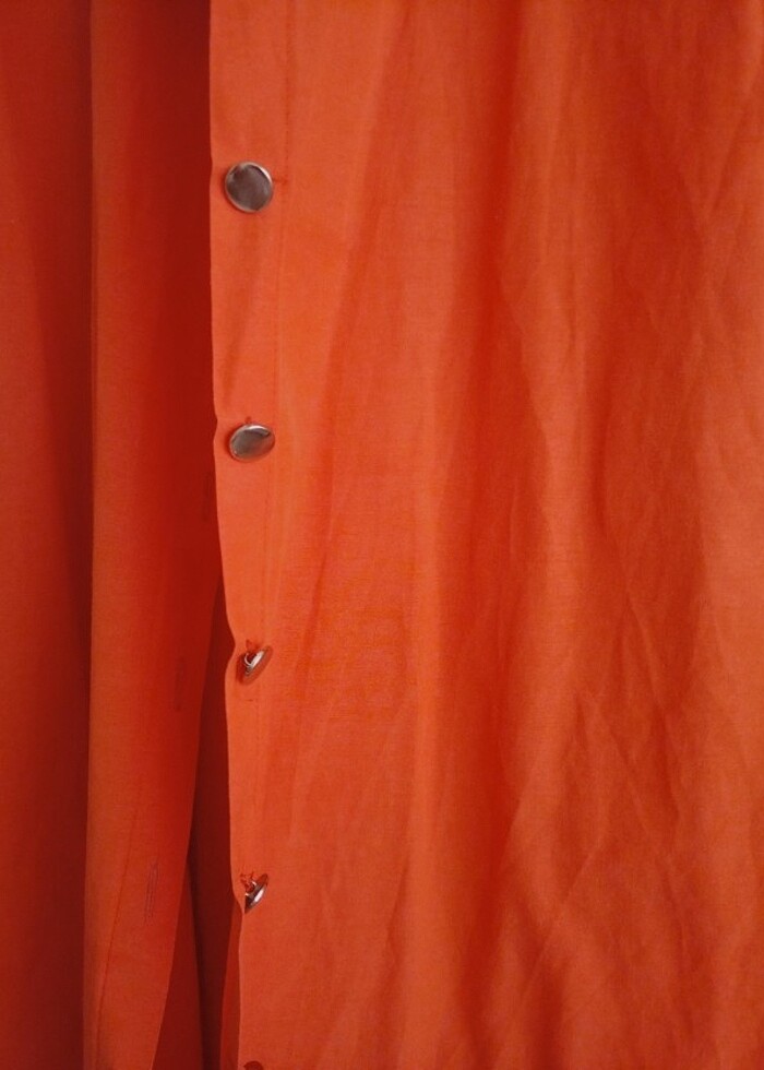 Turuncu gömlek - Görsel 3