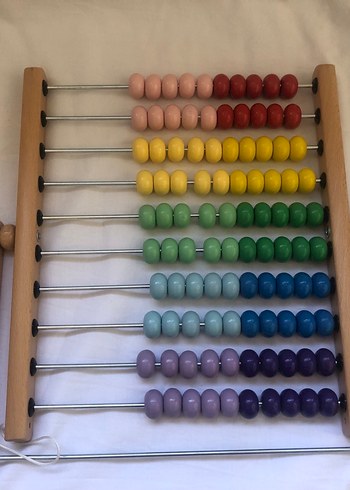 IKEA Renkli Ahşap Abaküs - Görsel 2