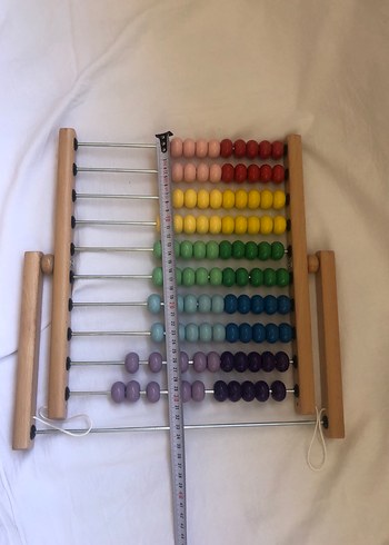 IKEA Renkli Ahşap Abaküs - Görsel 4