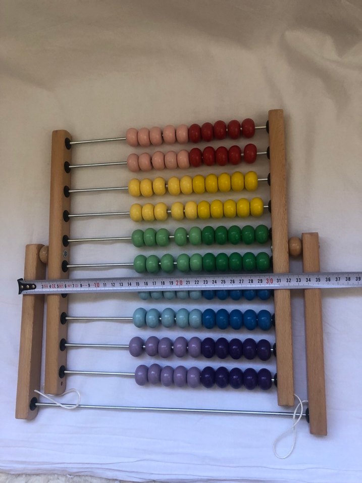 IKEA Renkli Ahşap Abaküs - Görsel 3