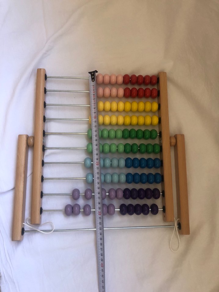 IKEA Renkli Ahşap Abaküs - Görsel 4