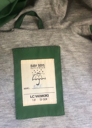 Çocuk Kapüşonlu Yağmurluk - Görsel 3