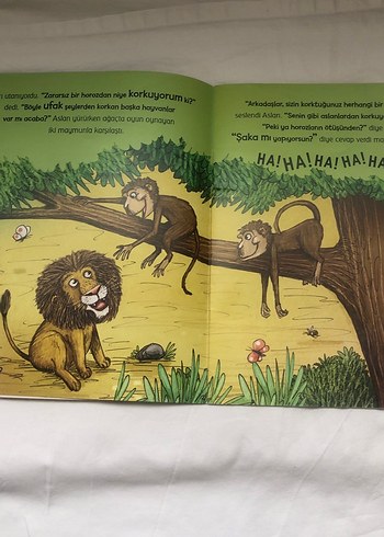 Aslan ile Fare ve Diğer Masallar Çocuk Kitabı - Görsel 3