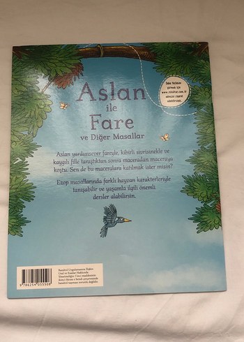 Aslan ile Fare ve Diğer Masallar Çocuk Kitabı - Görsel 2