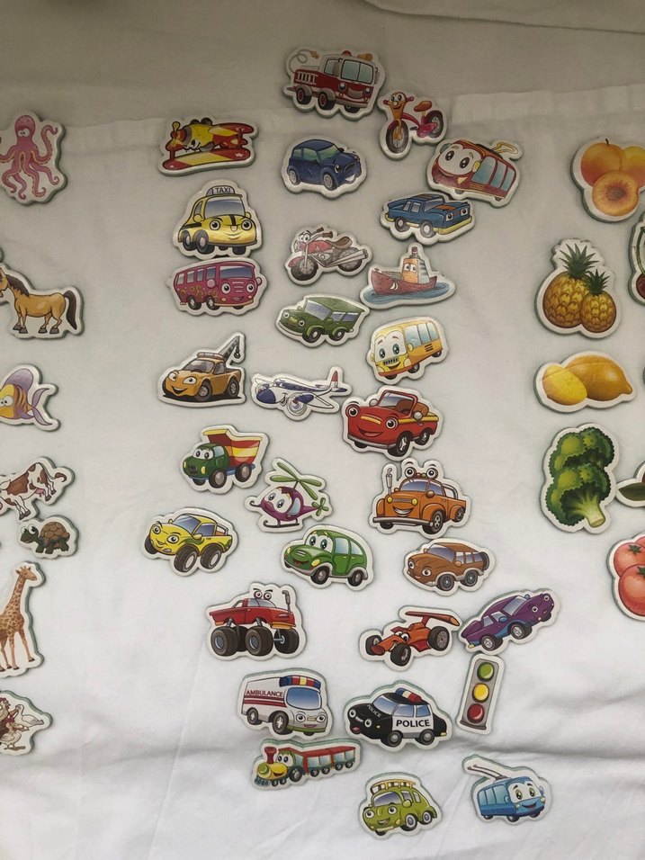 DIYTOY marka manyetik hayvanlar, taşıtlar, meyve ve sebzeler - Görsel 4