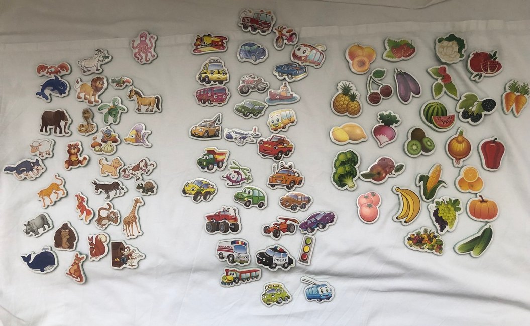 DIYTOY marka manyetik hayvanlar, taşıtlar, meyve ve sebzeler - Görsel 2