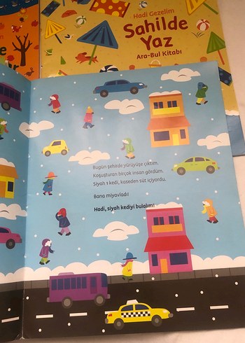 Hadi Gezelim Serisi: Şehirde, Ormanda, Yaz, Köyde Kitapları - Görsel 8