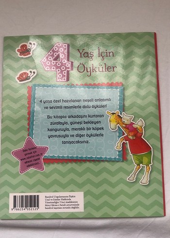 4 Yaş İçin Eğlenceli Öyküler Kitabı - Görsel 2