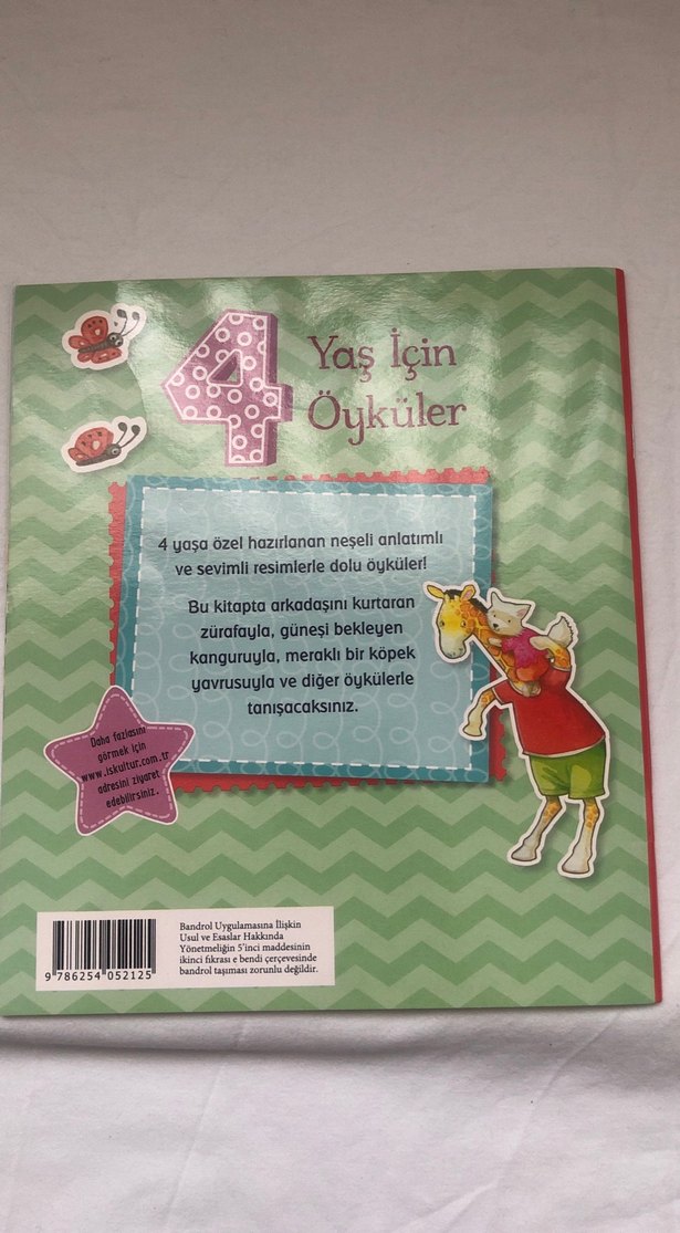 4 Yaş İçin Eğlenceli Öyküler Kitabı - Görsel 2