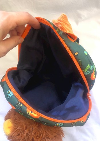 Renkli Aslan Figürlü Çocuk Sırt Çantası - Görsel 2