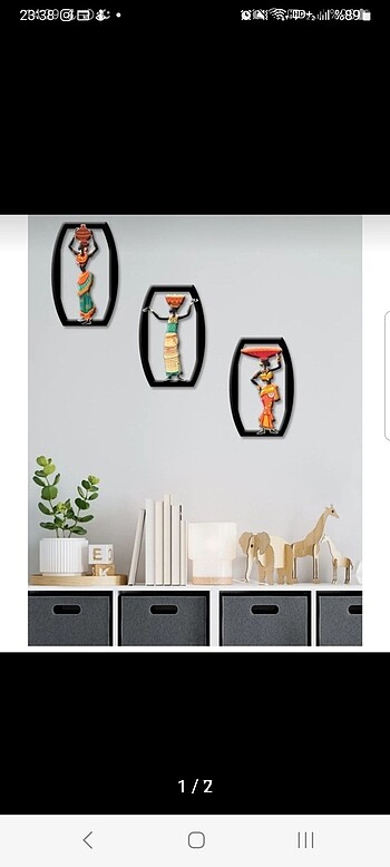 Dekoratif 3lü set