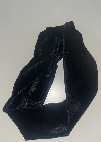 Siyah Payetli Gotik Saç Bandı - Görsel 3